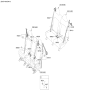 Diagram for Kia EV9 Seat Belt - 89880DO500RBQ