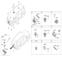 Diagram for Kia EV9 Air Bag Control Module - 95910DO300