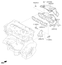 Diagram for Kia K4 Exhaust Manifold Gasket - 285212J000