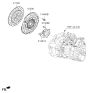 Diagram for Kia Pressure Plate - 4130032130