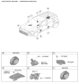 Diagram for 2024 Kia Forte Car Speakers - 96330M6200