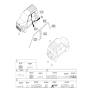 Diagram for Kia Sedona Emblem - 86320B2100