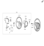 Diagram for 2025 Kia Soul Steering Wheel - 56111K0000SL2