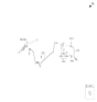 Diagram for Kia Soul Hydraulic Hose - 41640K0200