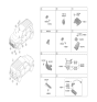 Diagram for Kia Soul Air Bag Control Module - 95910K0100