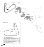 Diagram for 2025 Kia Seltos Water Pump - 251002M801