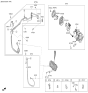 Diagram for Kia A/C Hose - 97762Q5210