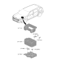 Diagram for 2025 Kia Seltos Battery Tray - 37150Q5000