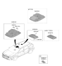 Diagram for 2026 Kia Seltos Dome Light - 92850Q5000BGA