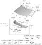 Diagram for Kia Windshield - 86111Q5AN0