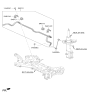 Diagram for 2025 Kia Soul Sway Bar Link - 54830J9000