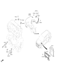 Diagram for Kia K4 Oxygen Sensor - 392102M825