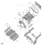 Diagram for Kia Seltos Floor Pan - 65511Q5100