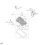 Diagram for 2025 Kia Sportage Valve Cover Gasket - 224412M810