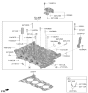 Diagram for Kia K4 Cylinder Head Bolts - 223212E000