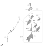 Diagram for Kia Sorento Automatic Transmission Shift Levers - 46700R5110