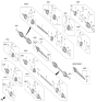 Diagram for 2026 Kia Sorento CV Boot - 49583P2000