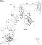 Diagram for 2024 Kia Sorento Air Bag Control Module - 80610R5000