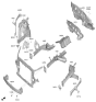 Diagram for 2024 Kia Sorento Radiator Support - 64101R5500