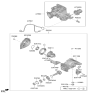 Diagram for 2026 Kia Sorento Differential - 530004G100
