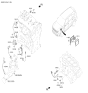 Diagram for 2024 Kia Sorento Engine Control Module - 391032S106