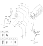 Diagram for 2024 Kia Sorento Hydraulic Hose - 58731P2100