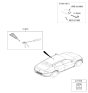 Diagram for 2024 Kia EV6 Car Key - 81996CV010