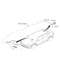 Diagram for 2025 Kia EV6 Antenna Cable - 96220CV840