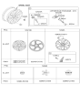 Diagram for Kia EV9 TPMS Sensor - 52940BV100
