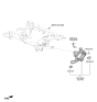 Diagram for 2026 Kia EV6 Spindle - 52711CU000
