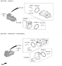 Diagram for Kia EV6 A/C Compressor - 97729CV200
