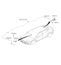 Diagram for 2025 Kia EV6 Antenna Cable - 96220XG840