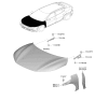 Diagram for 2025 Kia EV6 Fender - 66311XG000