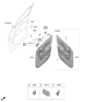 Diagram for 2026 Kia EV6 Power Window Switch - 93581XG720