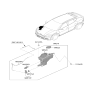 Diagram for 2025 Kia EV6 Washer Reservoir - 98610XG100