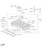 Diagram for 2020 Kia Optima Hybrid Cylinder Head - 514V52EH00