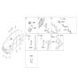 Diagram for Kia Optima Hybrid Air Bag Control Module - 95910A8660