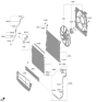 Diagram for 2025 Kia Sportage A/C Condenser Fan - 25380P0000