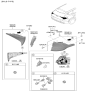 Diagram for 2025 Kia Sportage Light Socket - 92491P1020