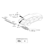 Diagram for 2026 Kia Sportage Wiper Arm - 98820P1000