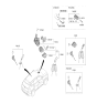 Diagram for 2025 Kia Sportage Car Key - 81996P1060
