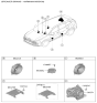 Diagram for 2025 Kia Sportage Car Speakers - 96330P1200