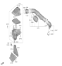 Diagram for 2025 Kia Sportage Air Intake Coupling - 28210P0400