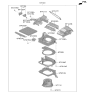 Diagram for 2026 Kia Sportage Blend Door Actuator - 97124N9000