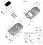 Diagram for 2025 Kia Soul Sun Visor - 85210K0AC0HGC