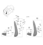 Diagram for 2025 Kia Soul Light Socket - 92491K0010