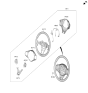 Diagram for 2025 Kia Soul Steering Wheel - 56100K0100SQE