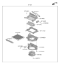 Diagram for 2025 Kia Soul Blower Motor - 97100K0060