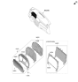 Diagram for 2020 Kia K900 Instrument Cluster - 94011J6010