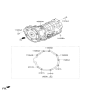 Diagram for Kia K900 Transmission Assembly - 450004J990